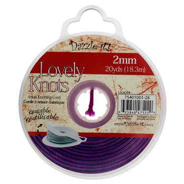 Lovely Knots/Knotting Cord 2mm 20yds With Bobbin