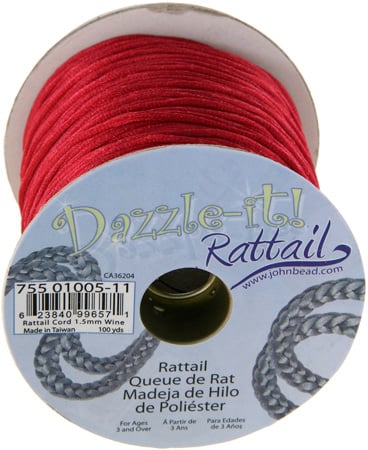 Rattail Cord 1.5mm  100yds