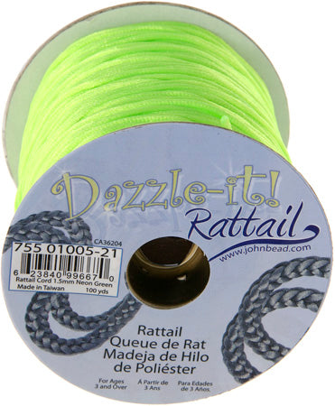 Rattail Cord 1.5mm  100yds