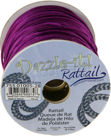 Rattail Cord 1.5mm  100yds