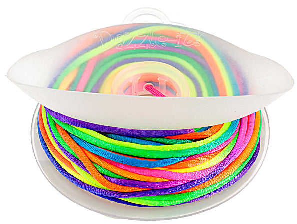 Rattail Cord 2mm 20 Yards With Re-Useable Bobbin 