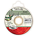 Rattail Cord 2mm 20 Yards With Re-Useable Bobbin