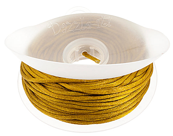 Rattail Cord 2mm 20 Yards With Re-Useable Bobbin 