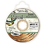 Rattail Cord 2mm 20 Yards With Re-Useable Bobbin