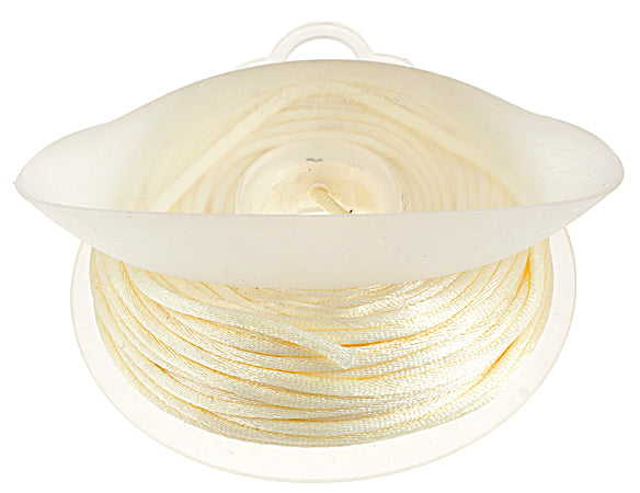 Rattail Cord 2mm 20 Yards With Re-Useable Bobbin 