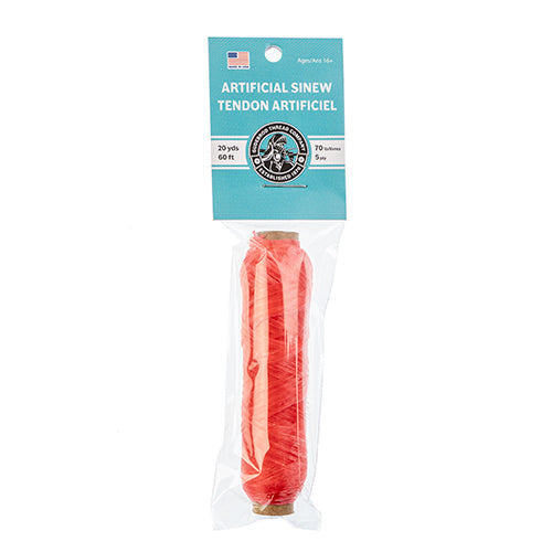 Gudebrod Sinew Bobbin 60ft (20yd)  5ply 70lb Test