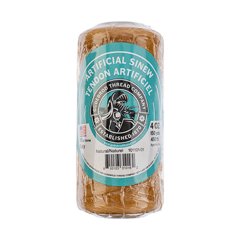 Gudebrod Sinew 4oz 450ft (150yd)  5ply 70lb Test 