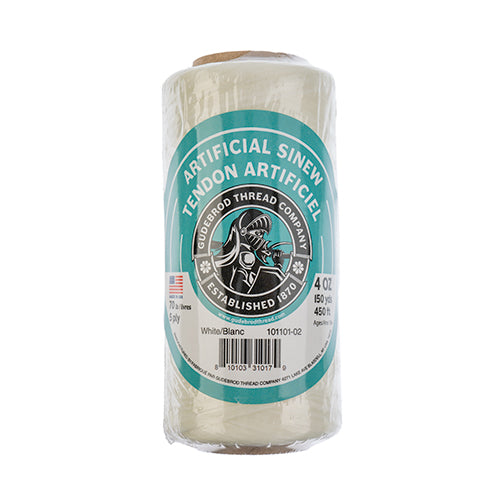 Gudebrod Sinew 4oz 450ft (150yd)  5ply 70lb Test 