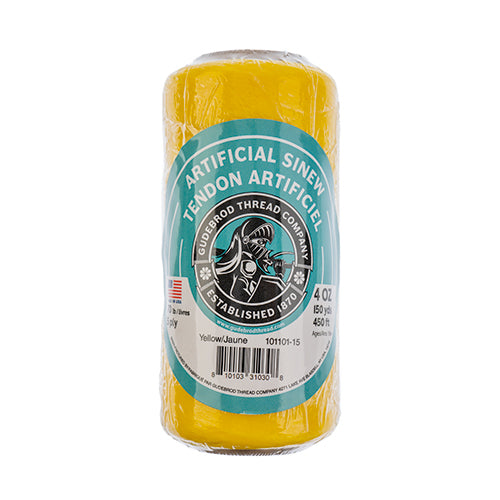 Gudebrod Sinew 4oz 450ft (150yd)  5ply 70lb Test 