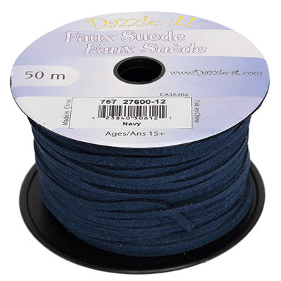 Faux Suede Lacing 50m