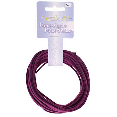 Faux Suede Lacing 5m