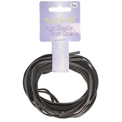 Faux Suede Lacing 5m