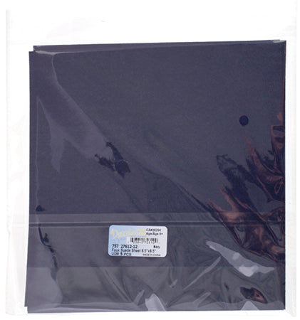 Faux Suede Sheet 8.5x8.5in  (5pcs)