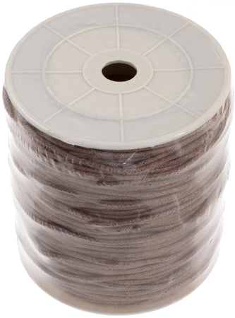 Cotton Wax Cord Round Black
