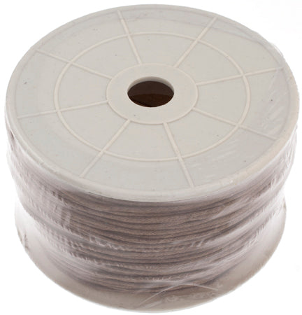 Cotton Wax Cord Round Black