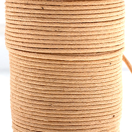 Dazzle-It Cotton Wax Cord 1mm Round  25m Spool