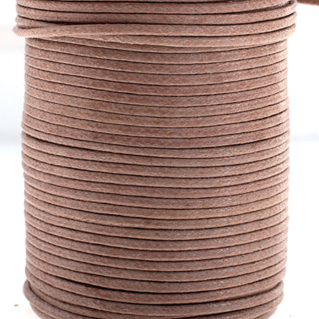 Dazzle-It Cotton Wax Cord 1mm Round  25m Spool