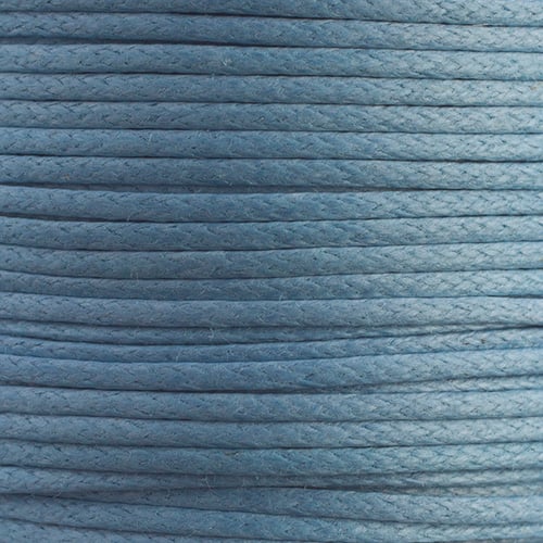 Dazzle-It Cotton Wax Cord 1mm Round  25m Spool
