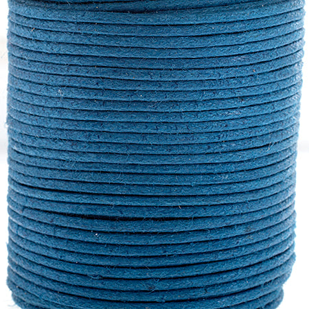Dazzle-It Cotton Wax Cord 1mm Round  25m Spool