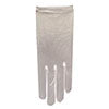Wedding Gloves Satin Wrist Length White