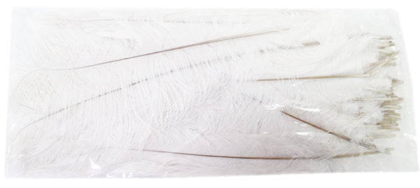 Ostrich Drab Feathers 14-16in Premium Quality 
