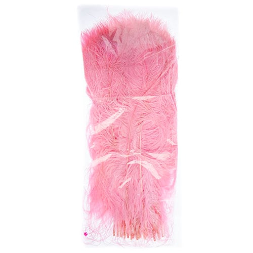 Ostrich Drab Feathers 14-16in Premium Quality 