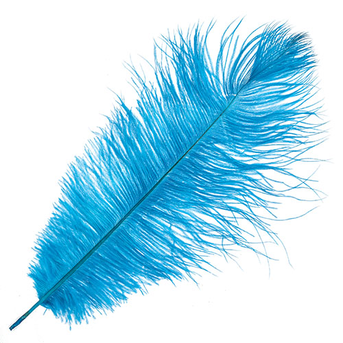 Ostrich Drab Feathers 14-16in Premium Quality