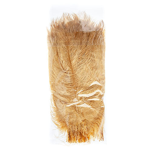 Ostrich Drab Feathers 14-16in Premium Quality 