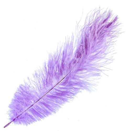Ostrich Drab Feathers 11-13in (1pc)