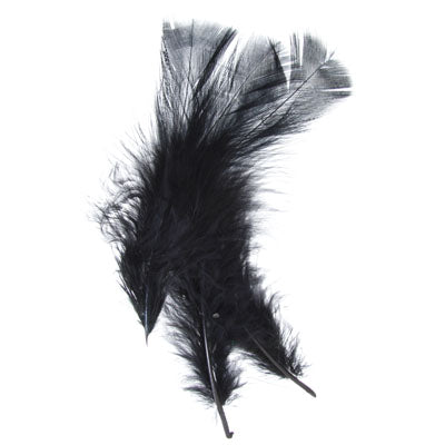 Marabou Feathers 4-6in  (3 x 6g each)