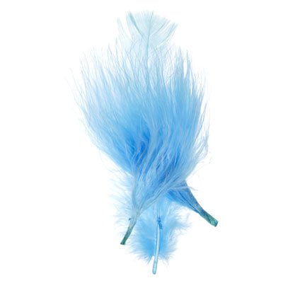 Marabou Feathers 4-6in  (3 x 6g each)