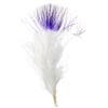 Marabou Feathers 4-6in White /Black (3 x 6g each)