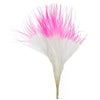 Marabou Feathers 4-6in White /Black (3 x 6g each)