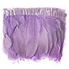 Goose Feather Strung 5.5-7in Value 2yds  Bleach