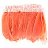 Goose Feather Strung 5.5-7in Value 2yds  Bleach