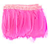 Goose Feather Strung 5.5-7in Value 2yds  Bleach