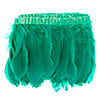 Goose Feather Strung 5.5-7in Value 2yds  Bleach
