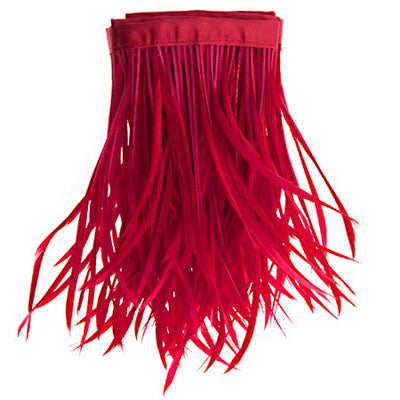 Goose Feather Biots Strung 6-8in 30g  (22in)