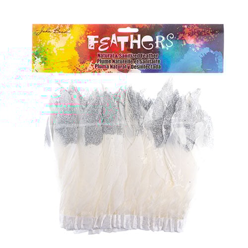 Goose Feather Strung 5.5-7in Value 1yd