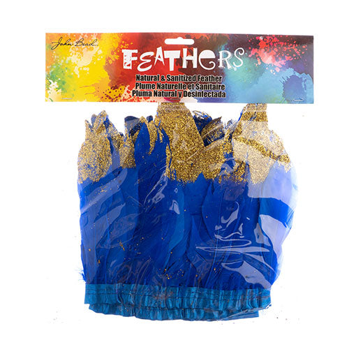 Goose Feather Strung 5.5-7in Value 1yd