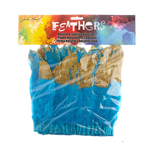 Goose Feather Strung 5.5-7in Value 1yd