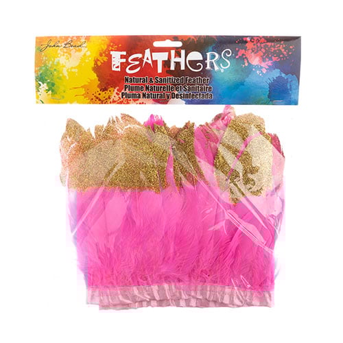 Goose Feather Strung 5.5-7in Value 1yd