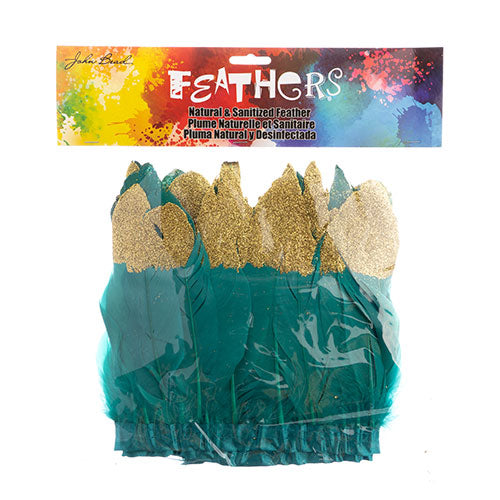 Goose Feather Strung 5.5-7in Value 1yd