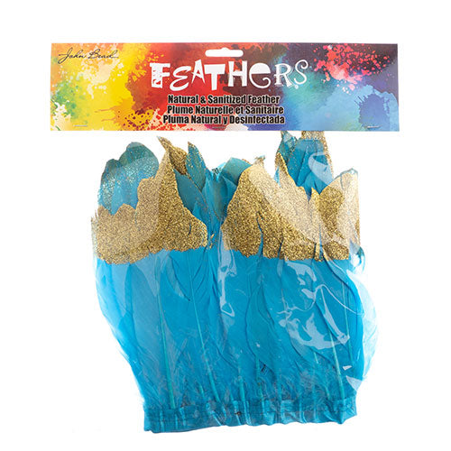 Goose Feather Strung 5.5-7in Value 1yd