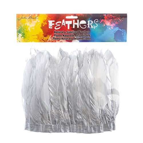 Goose Feather Strung 5.5-7in Value 1yd