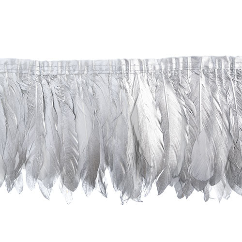 Goose Feather Strung 5.5-7in Value 1yd