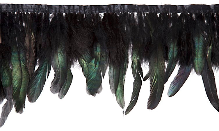 Coque/Marabou Trim 6-7in 1yd Approx 17g 
