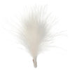 Hat Trim Marabou 10cm White