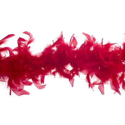 Chandelle Turkey Flat Boa 2yds  Approx 40g