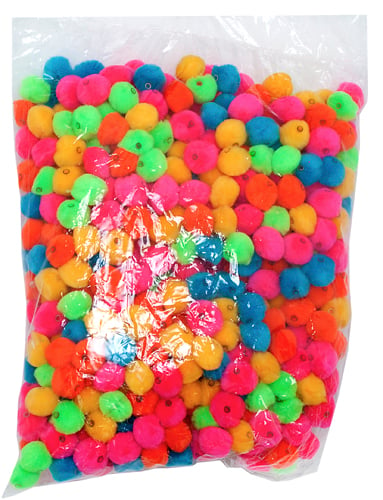 Pom Beads 0.75in Assorted 
